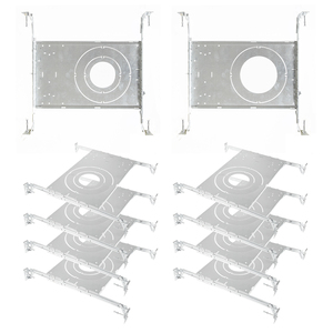 Placa <span class=keywords><strong>de</strong></span> Montaje Universal para Iluminación LED Empotrada <span class=keywords><strong>de</strong></span> 3, 4 y 6 Pulgadas, Soporte <span class=keywords><strong>de</strong></span> Instalación con Barras <span class=keywords><strong>de</strong></span> Suspensión Ajustables - Product Image 1