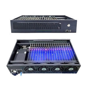 Caja para Placa Base de Teléfono Móvil, Caja para Granja de Teléfonos con Ethernet OTG, Chasis para Cultivo de Smartphones, Click Farm para <span class=keywords><strong>Samsung</strong></span> S8, S8+, S10, S20 - Product Image 1