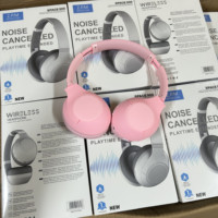 Earbud Tws nirkabel, headphone gigi biru nirkabel dengan mikrofon peredam bising, Headset Gaming Stereo Hifi