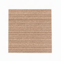 Moquette Jacquard à Boucles Carrées 50x50cm Lot de 24 en Polypropylène Méditerranéen Ignifuge Lavable pour Couloir d'Hôtel