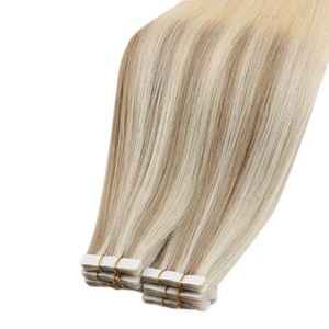 Extensiones de cinta hipoalergénica Cabello virgen de doble estiramiento Grado médico certificado para pelucas de quimioterapia Color teñido - Product Image 3