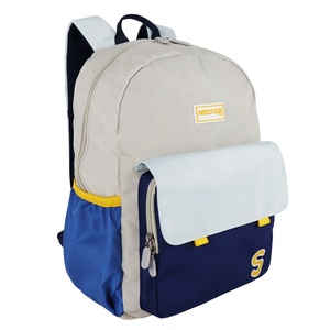 <b>Backpack</b> Casual School Bag with Solid Design Lightweight 24L Capacity Button Closure Polyester Lining Senrong Unisex Oxford - Product Image 6