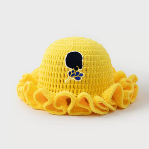 Custom SGR Sigma Gamma Rho Crochet Hat Sorority Crochet Hat Outdoor Fashion Casual Lace Design Crochet Hat Promotion Wholesale