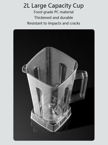 Livraison rapide de haute qualité 110V Silver Crest Blender Mixeur Professionnel 2 tasses 2 en 1 <span class=keywords><strong>Silvercrest</strong></span> Blender Machine Mixer Blender - Product Image 2