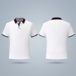เสื้อเชิ้ตแขนสั้นทรงเข้ารูปคุณภาพสูงสำหรับผู้ชาย ระบายอากาศได้ดี ผ้าฝ้าย 60% ลายทาง สปอร์ต กอล์ฟ ลำลอง สตรีทแวร์ สกรีนลายได้ตามสั่ง - Product Image 5