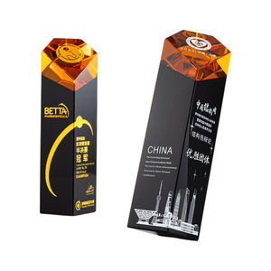 ELOR Custom Clear Square Crystal Trophy für das Jahres treffen des Unternehmens, poliert für Abschluss anlässe Sport-Souvenir - Product Image 4