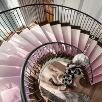 Tapis à motif personnalisé pour tapis de marche d'escalier, tapis d'escalier écologiques pour la maison, l'hôtel, la villa