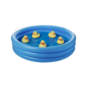 Bán Buôn Gấp Hồ Bơi Bơm Hơi Ngoài Trời Vườn Chèo Hồ Bơi Ba Vòng <span class=keywords><strong>PVC</strong></span> Dành Cho Người Lớn Trẻ Em Hồ Bơi - Product Image 1