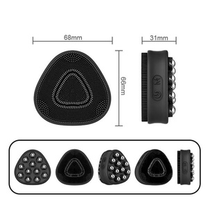 New Skin Care Device Face Washing Brush Facial <b>Massager</b> Electric Cleansing Brush Soft Silicone Waterproof USB Charge - Product Image 5