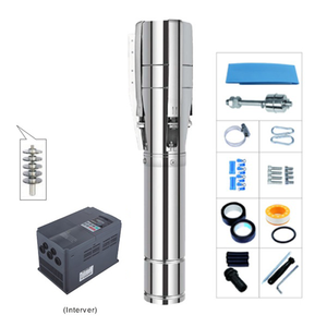 Bomba de Agua Solar QY 6JTSC68-58-D380/7500, 11250W, DC 48V, 58m de Altura, 68m/H |   Acero Inoxidable de Alta Presión Multietapa |   Granja Grande - Product Image 1