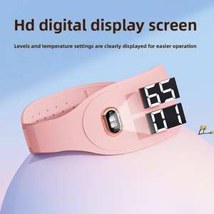 Almofada Térmica Digital Sem Fio para Alívio da Dor Menstrual, Cinto Massageador Inteligente para Alívio da Dor Menstrual - Product Image 4