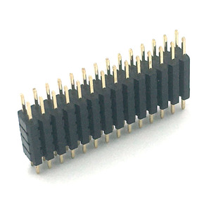 Tùy Chỉnh Ph2.0 H2.0 Đôi Nhựa Hàng <span class=keywords><strong>Pin</strong></span> Tiêu Đề 180 Độ Uốn Cong Chèn Với Brass Hỗ Trợ - Product Image 6