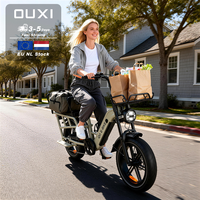 Vélo cargo électrique OUXI Q10 haute performance 48V, batterie lithium-cellule, stock NL, puissance de pointe 1000W, puissant pour la montée en pente