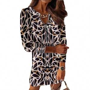 Robe de soirée sexy noire à tube, tendance nouvelle, style <span class=keywords><strong>labyrinthe</strong></span> abstrait, pour boîte de nuit, podium - Product Image 3