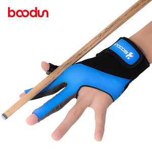 Premium Boodun 3-Finger Pool Billiard <b>Gloves</b> Non-Slip Breathable Professional Snooker Cue <b>Gloves</b> Fit Left & Right Hand - Product Image 1
