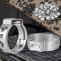 Catégories de produits Colliers de laboratoire d'échappement à boulon en U en acier inoxydable Ressort à tête plate Collier de serrage de type allemand avec écrous à câble