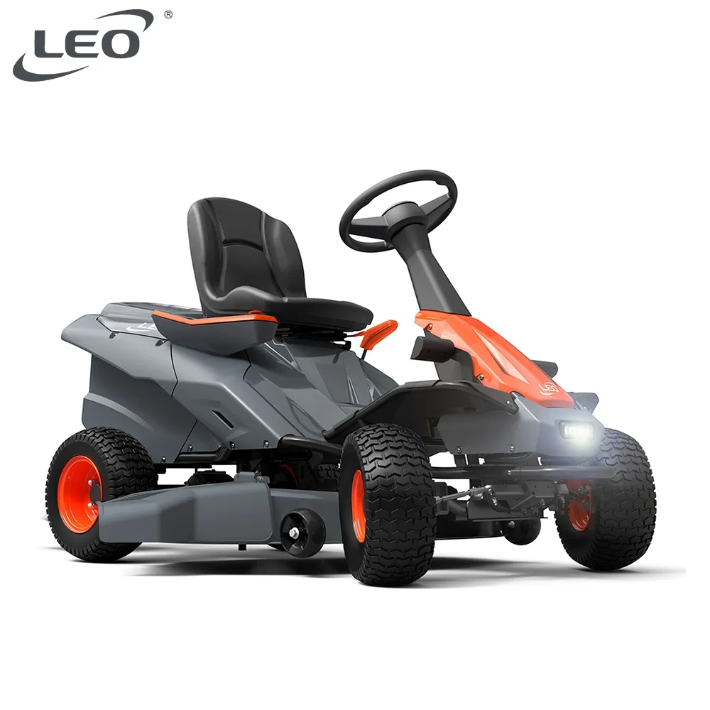 LEO LRM38Li New wholesale football fields lawn mowers tractor ride on mower electric battery lawn mower with led