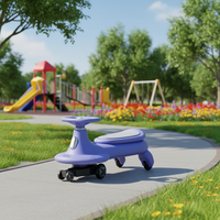 Mobil-mobilan Wiggle Car Grosir Tanpa Baterai, Gigi, atau Pedal, Putar, Berputar, Mainan Luar Ruangan untuk Anak Usia 3 Tahun ke Atas oleh