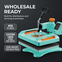 Groothandel 29 x 38 cm digitale platte warmtepersmachine voor DIY bedrukking van T-shirts, tote bags en textieltransfer