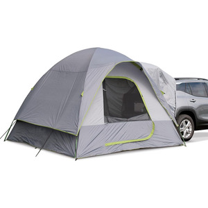 Tente de camping extérieure pour véhicule, extension arrière, auvent de <span class=keywords><strong>coffre</strong></span> de SUV, tente de hayon pour voiture, tente de garage 5 personnes, mini-maison, tente de hayon - Product Image 1
