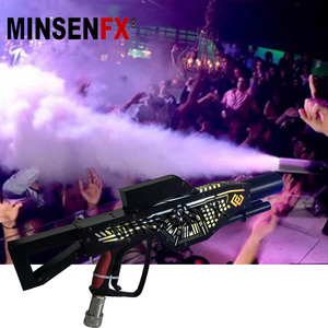 MINSENFX 2025 New Model DJ CO2 Jet Gun Machine RGB LED Changing Light Fog Gas <strong>Shoot</strong> Gun <strong>Cannon</strong> for Party Wedding Bar Show - Product Image 3