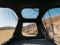 Carpa de Techo Rígida de Aluminio para Auto, Fácil de Instalar, Impermeable, para Camping 4x4, para SUV y Camioneta