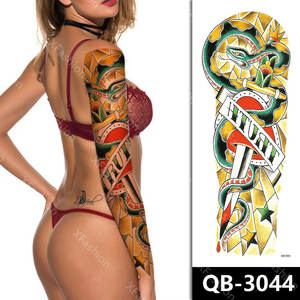 Gros personnalisé pas cher <span class=keywords><strong>prix</strong></span> <span class=keywords><strong>tatouage</strong></span> temporaire <span class=keywords><strong>bras</strong></span> <span class=keywords><strong>complet</strong></span> grand autocollant de <span class=keywords><strong>tatouage</strong></span> de mode pour adulte - Product Image 1