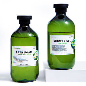 <span class=keywords><strong>Gel</strong></span> douche personnalisé sans paraben et sans phtalate, <span class=keywords><strong>gel</strong></span> douche naturel pur à l'<span class=keywords><strong>aloe</strong></span> <span class=keywords><strong>vera</strong></span>, adapté aux végétaliens - Product Image 5
