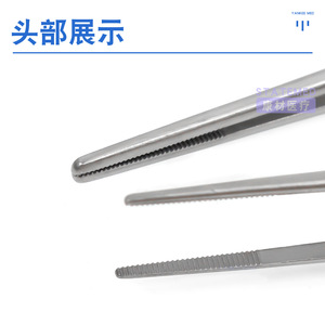 Pinzas para limpieza de oídos J3C009 de 14 cm, limpiador de nariz delgado con dientes, fabricado en Shanghái - Product Image 2
