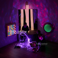 Équipement d'entraînement sensoriel Snoezelen Chambres sensorielles Kit de fibre optique de thérapie Lumière sensorielle pour l'autisme