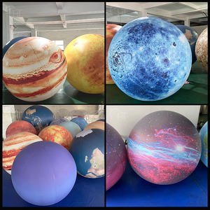 PVC nouveau 2025 1m 2m 3m 4m 5m ciel étoilé thème décoré géant gonflable terre gonflable Globe planète - Product Image 2