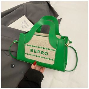 Women's Fashion RFID Feature Messenger Bag Autumn Candy Crossbody Shoulder Tote <b>Handbag</b> Zip <b>Small</b> Square Letter Printed Design - Product Image 5