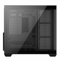 AntarcChill OEM Mid Tower PC Chassis Cabinet Computer Casing Full View Gaming Computer Cases with Dual Tempered Glass Panel