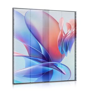 Les nouveaux panneaux d'affichage LED transparents numériques créatifs en aluminium haute luminosité 1000*1000mm P3.91 pour extérieur, étanches - Product Image 2