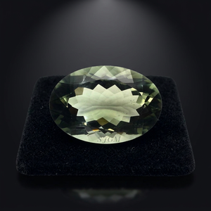 Precio de fábrica al por mayor de alta calidad facetado 3X4mm corte ovalado prasiolita Natural/amatista verde IGI piedra preciosa de cuarzo certificada - Product Image 4