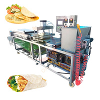 Machine à cuire le pain plat, crêpe fine, canard rôti, crêpes, burrito tacos mexicains, chapati, tortilla