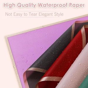 Papel de Regalo de Plástico Impermeable de Lujo para Flores, Papel para Envolver Ramos de Rosas, Papel para Envolver Regalos - Product Image 4