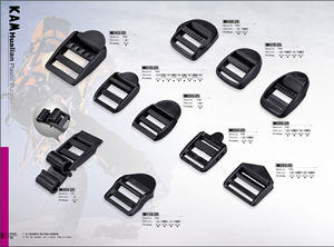 Gran Venta de hebilla deslizante de bloqueo de escalera de plástico hebilla ajustable para mochila táctica piezas de bolsa de correas - Product Image 4