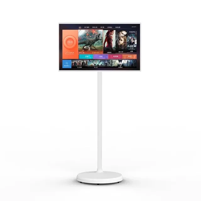 Custom Video Playback Screen Rotatable 21.5 24 27 32 Inch  Touch Screen Portable Monitor Smart Portable TV Smart TV