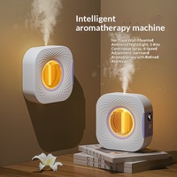 Diffuseur de parfum automatique pour la maison, avec alimentation par batterie, fonctionnement silencieux, fixation murale, huile essentielle, désodorisant pour les toilettes