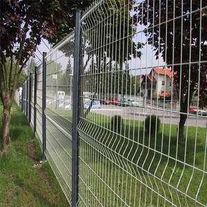 Fabricant professionnel de panneaux de clôture de jardin en treillis métallique soudé 3D incurvé, respectueux de l'environnement, avec revêtement en poudre et support de treillis - Product Image 6