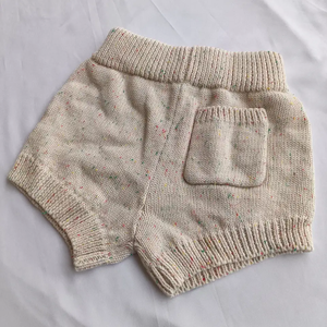 Nouveau-né doux enfants <span class=keywords><strong>pull</strong></span> tricot ensemble été coton mignon tenues gros moucheté tricot vêtements ensemble - Product Image 6