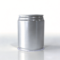 Lot de 3 boîtes rondes en fer blanc pour boissons 80ml 571 #   avec 113 #   Emballage alimentaire et de boissons à ouverture facile, aliments en conserve, soda CN