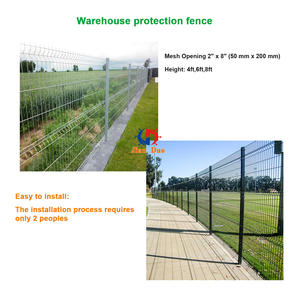 <span class=keywords><strong>Panneau</strong></span> de clôture de jardin en <span class=keywords><strong>grillage</strong></span> soudé incurvé 3D enduit de PVC de haute qualité Clôture en maille <span class=keywords><strong>rigide</strong></span> de <span class=keywords><strong>3m</strong></span> de haut - Product Image 5