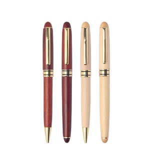 Bán Buôn Quà Tặng Tùy Chỉnh Khuyến Mại Con Lăn Bằng Gỗ Bút Giá Thấp Trường Cung Cấp Trong Philippines Bút Bi - Product Image 1