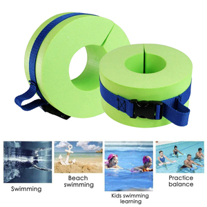 Tobillos para niños, cinturones <span class=keywords><strong>de</strong></span> brazos, aeróbicos acuáticos, anillo flotante <span class=keywords><strong>de</strong></span> espuma EVA con hebilla <span class=keywords><strong>de</strong></span> liberación rápida para entrenamiento <span class=keywords><strong>de</strong></span> natación, Fitness, deportes acuáticos - Product Image 3