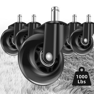 Heavy Duty <span class=keywords><strong>2</strong></span>-Zoll Universal Bürostuhl Tisch Sofa Möbel Rollen Schwenkbare Gummi platte für Outdoor Hospital Gym Trolley Verwendung - Product Image 3