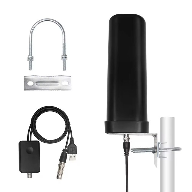Rural Outdoor Digital Television Antenna 1080P 4K Free Channel Digital Outdoor HD TV UHF VHF Long Range Antenna