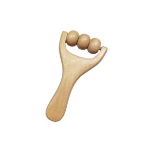 Rodillo de madera para masaje Facial, herramienta de madera para cuidado de la piel, producto en oferta - Product Image 3