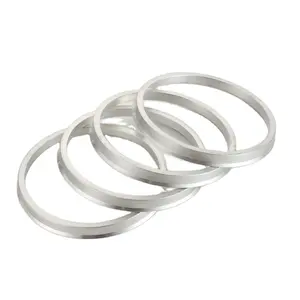 Anéis centrais de alumínio para vw, fornecedor chinês de 73.1-57.1, anel de arruela modificado